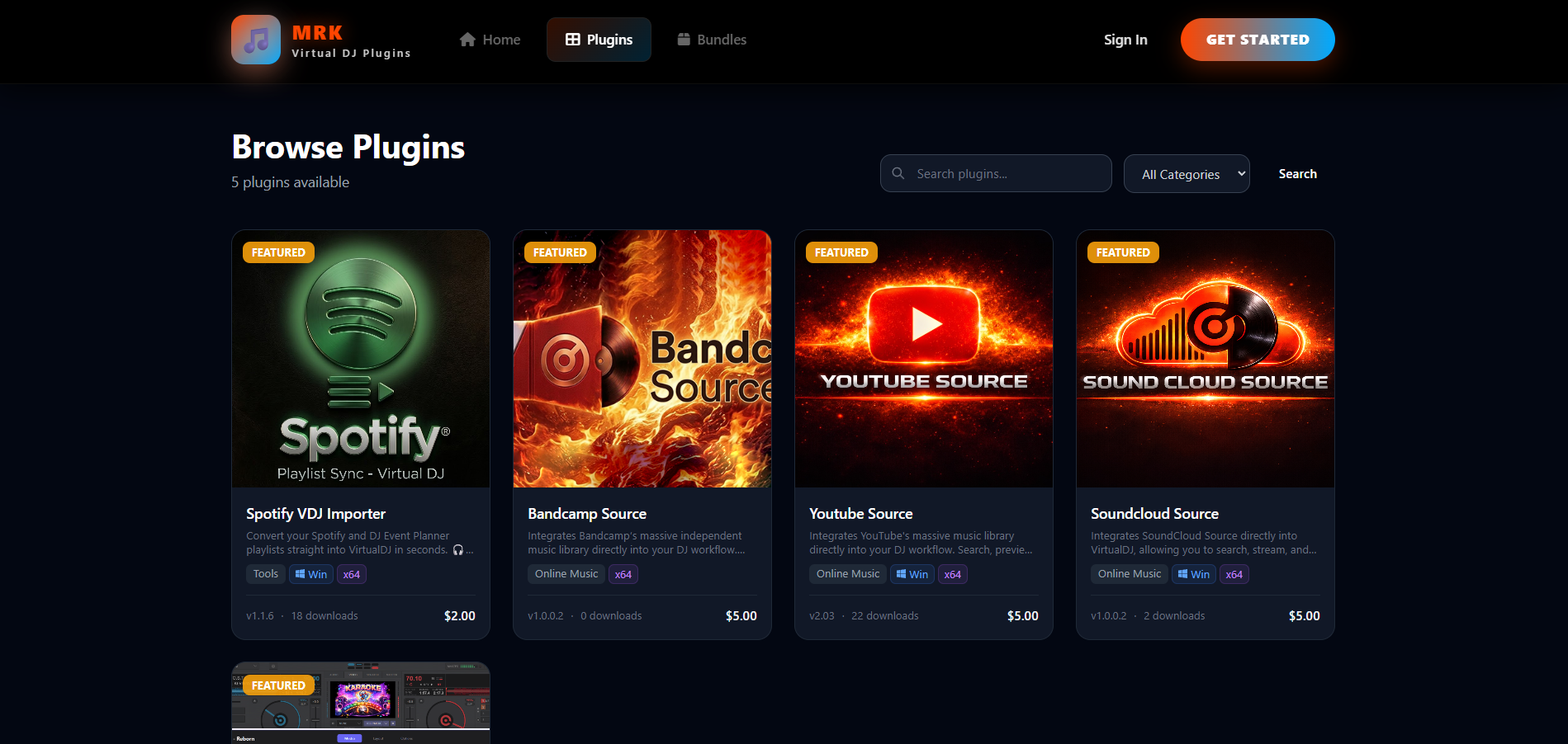 MRK VDJ Plugins